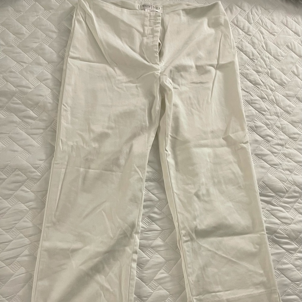 White House Black Market (White Capri) size 2